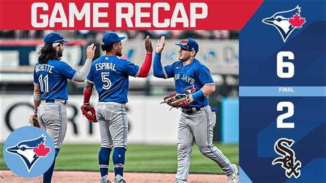 yesterdays blue jays score|Blue Jays @ White Sox .